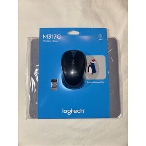 Logitech M317C Wireless Mouse With Bonus Mouse Pad
